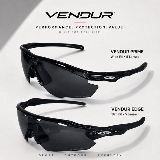 Vendur® Γυαλιά Ηλίου UV400 Polarized με 5 Φακούς