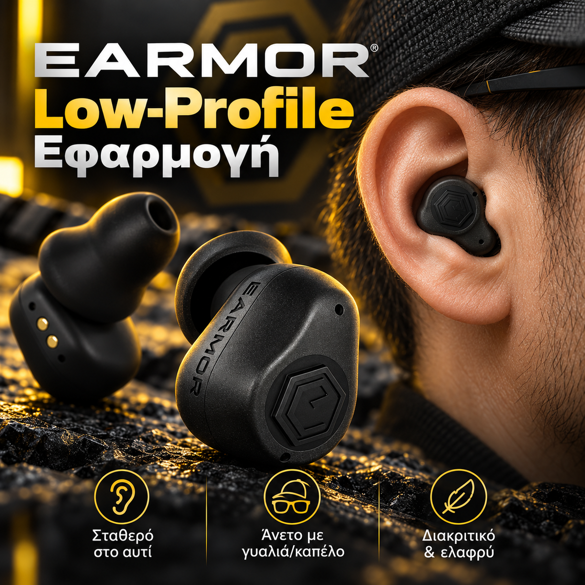 EARMOR M20T Pro – Next-Gen Smart Earplugs