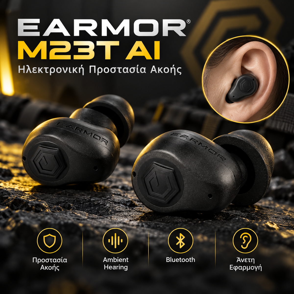 EARMOR M20T Pro – Next-Gen Smart Earplugs