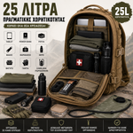 Φόρτωση εικόνας στο εργαλείο προβολής Συλλογής, Τσάντα πλάτης MCAN 25 λίτρα
