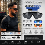 Load image into Gallery viewer, Vendur® Sunglasses UV400 Polarized with 5 Lenses
