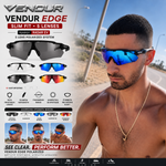 Load image into Gallery viewer, Vendur® Sunglasses UV400 Polarized with 5 Lenses
