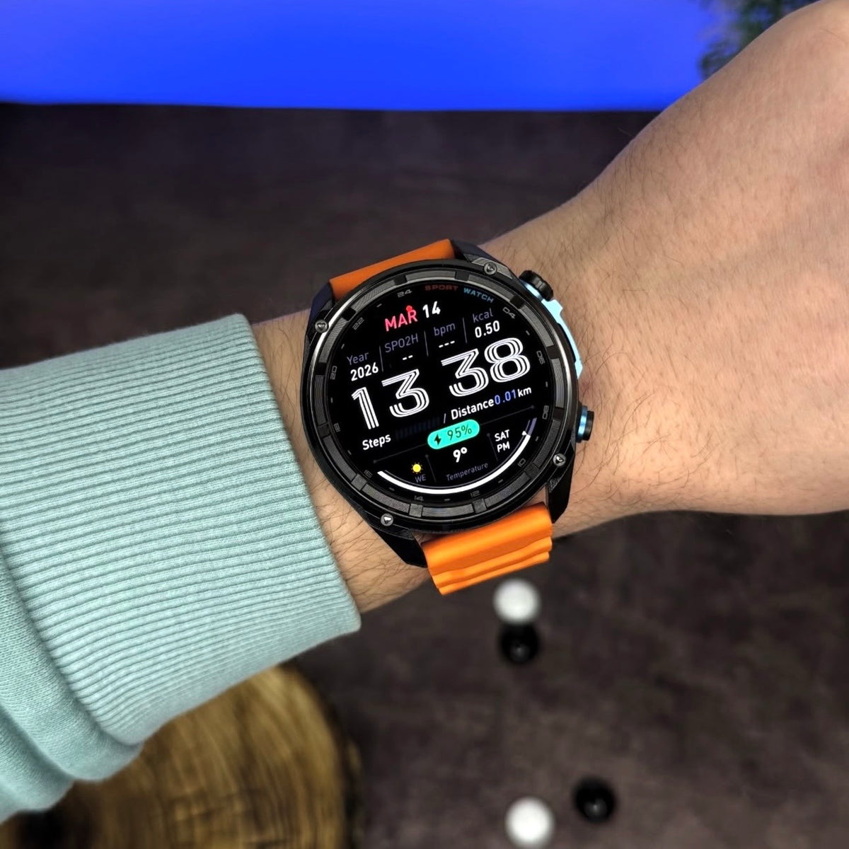 ADVENTURE Smartwatch GPS με Offline Χάρτες, Κλήσεις & 3 Λουράκια