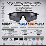 Load image into Gallery viewer, Vendur® Sunglasses UV400 Polarized with 5 Lenses
