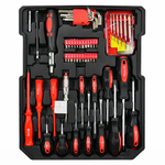 Φόρτωση εικόνας στο εργαλείο προβολής Συλλογής, Επαγγελματικό Σετ Εργαλείων 187 Τεμαχίων με Βαλίτσα Αλουμινίου – Καρυδάκια, Καστάνιες, Πένσες &amp; Κατσαβίδια
