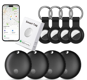 Σετ 4 Mini GPS Tracker με Keyrings – Για iPhone & Android