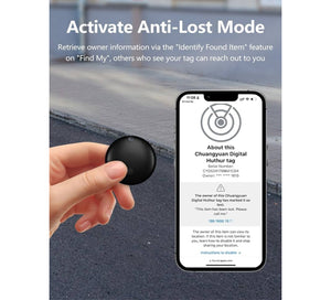 Σετ 4 Mini GPS Tracker με Keyrings – Για iPhone & Android
