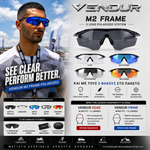 Load image into Gallery viewer, Vendur® Sunglasses UV400 Polarized with 5 Lenses
