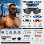 Load image into Gallery viewer, Vendur® Sunglasses UV400 Polarized with 5 Lenses

