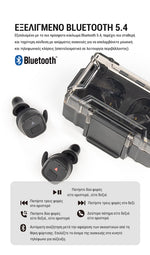 Load image into Gallery viewer, Electronic Earmuffs EARMOR M20T PRO -BK, Bluetooth 
