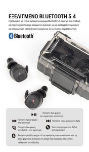 Electronic Earmuffs EARMOR M20T PRO -BK, Bluetooth 
