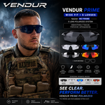 Load image into Gallery viewer, Vendur® Sunglasses UV400 Polarized with 5 Lenses
