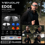 Load image into Gallery viewer, Vendur® Sunglasses UV400 Polarized with 5 Lenses
