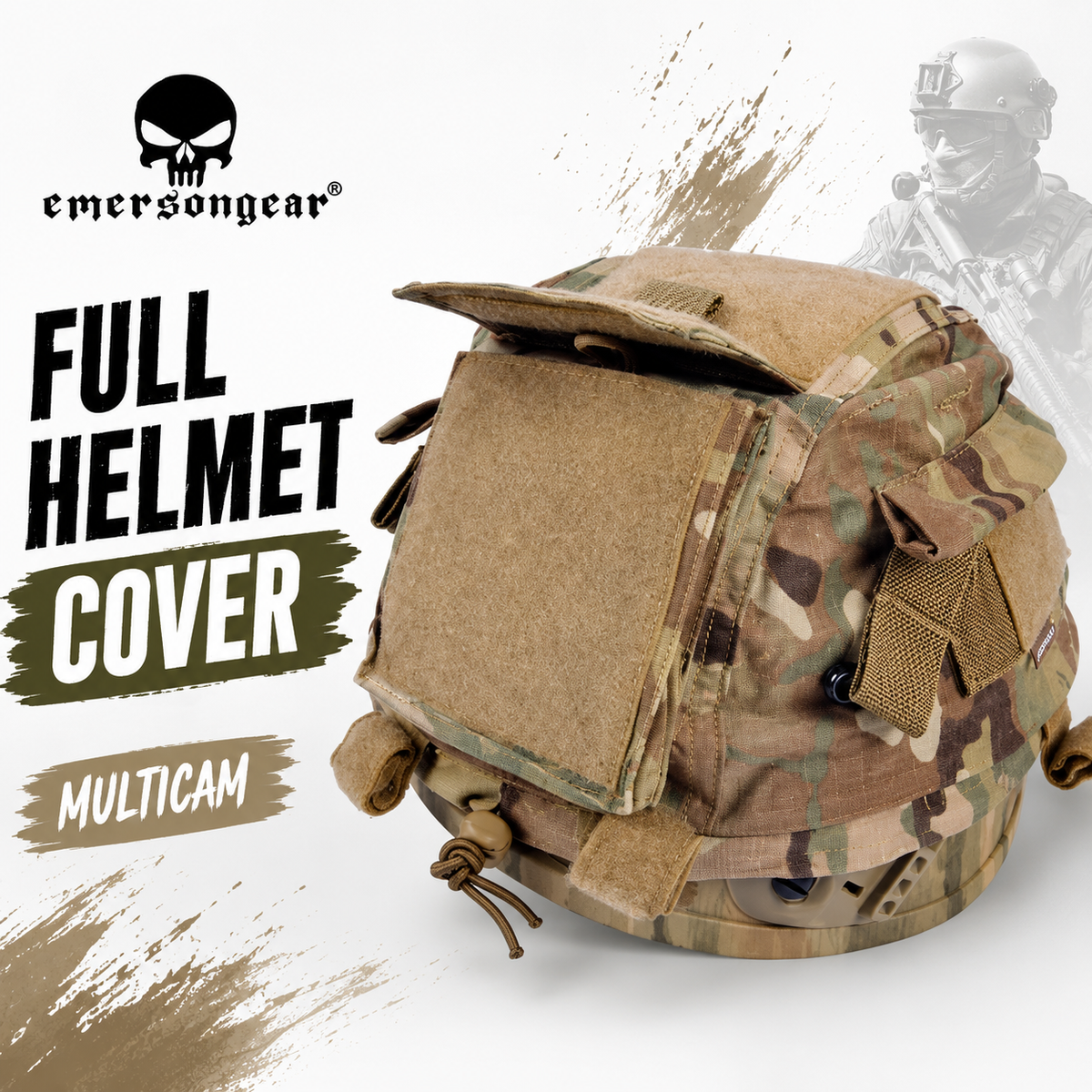 EmersonGear Multicam Κάλυμμα Κράνους Tactical – One Size