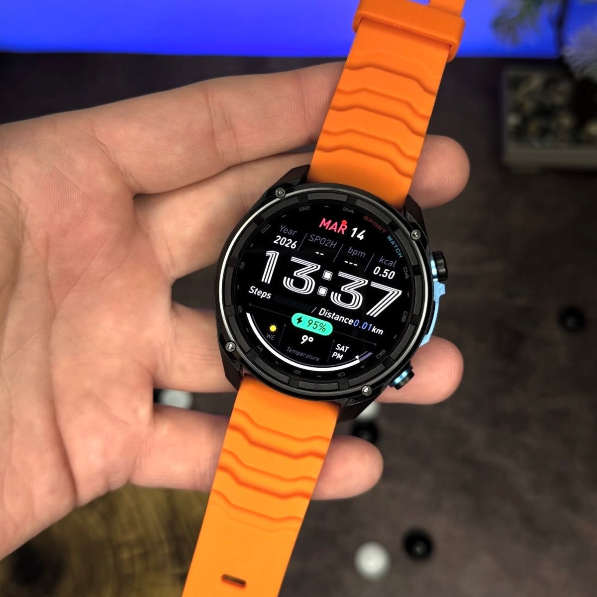 ADVENTURE Smartwatch GPS με Offline Χάρτες, Κλήσεις & 3 Λουράκια