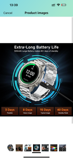 Load image into Gallery viewer, GPS Fenix Strava smartwatch
