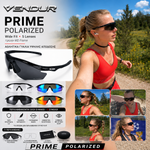 Load image into Gallery viewer, Vendur® Sunglasses UV400 Polarized with 5 Lenses

