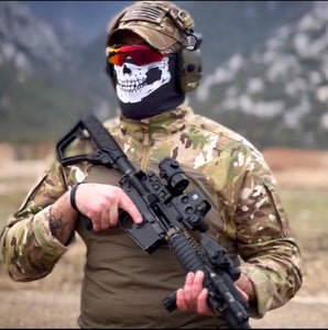 Skull half face mask