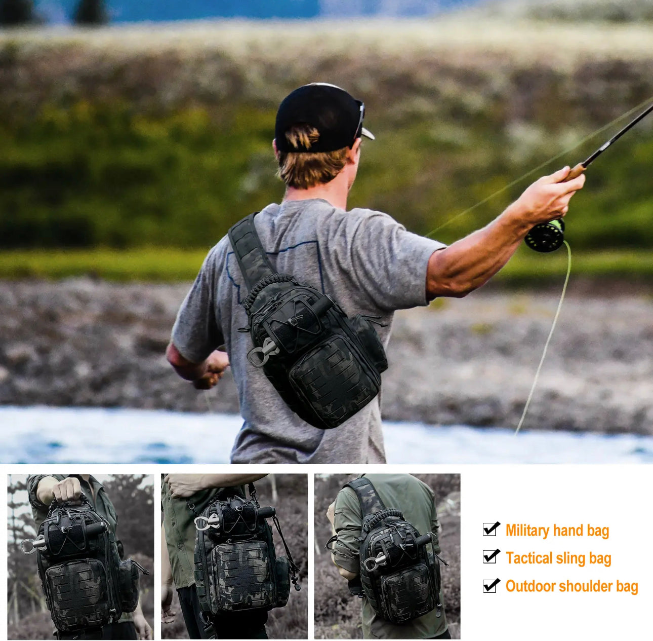 Shoulder bag 15 liters