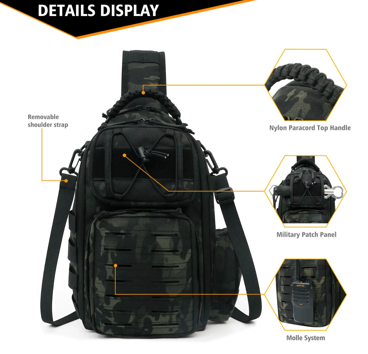 Shoulder bag 15 liters