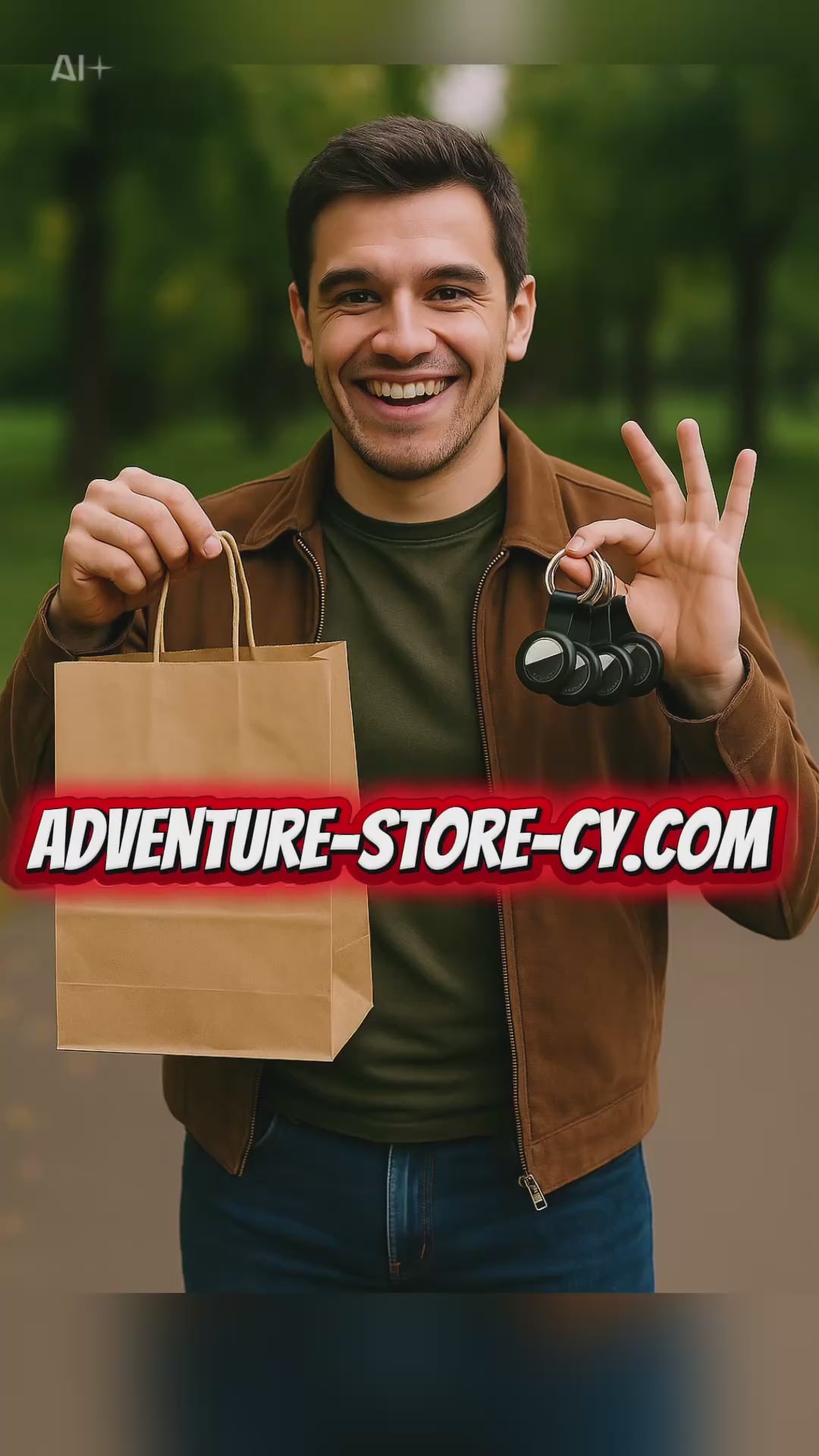 Σετ 4 Mini GPS Tracker με Keyrings – Για iPhone & Android