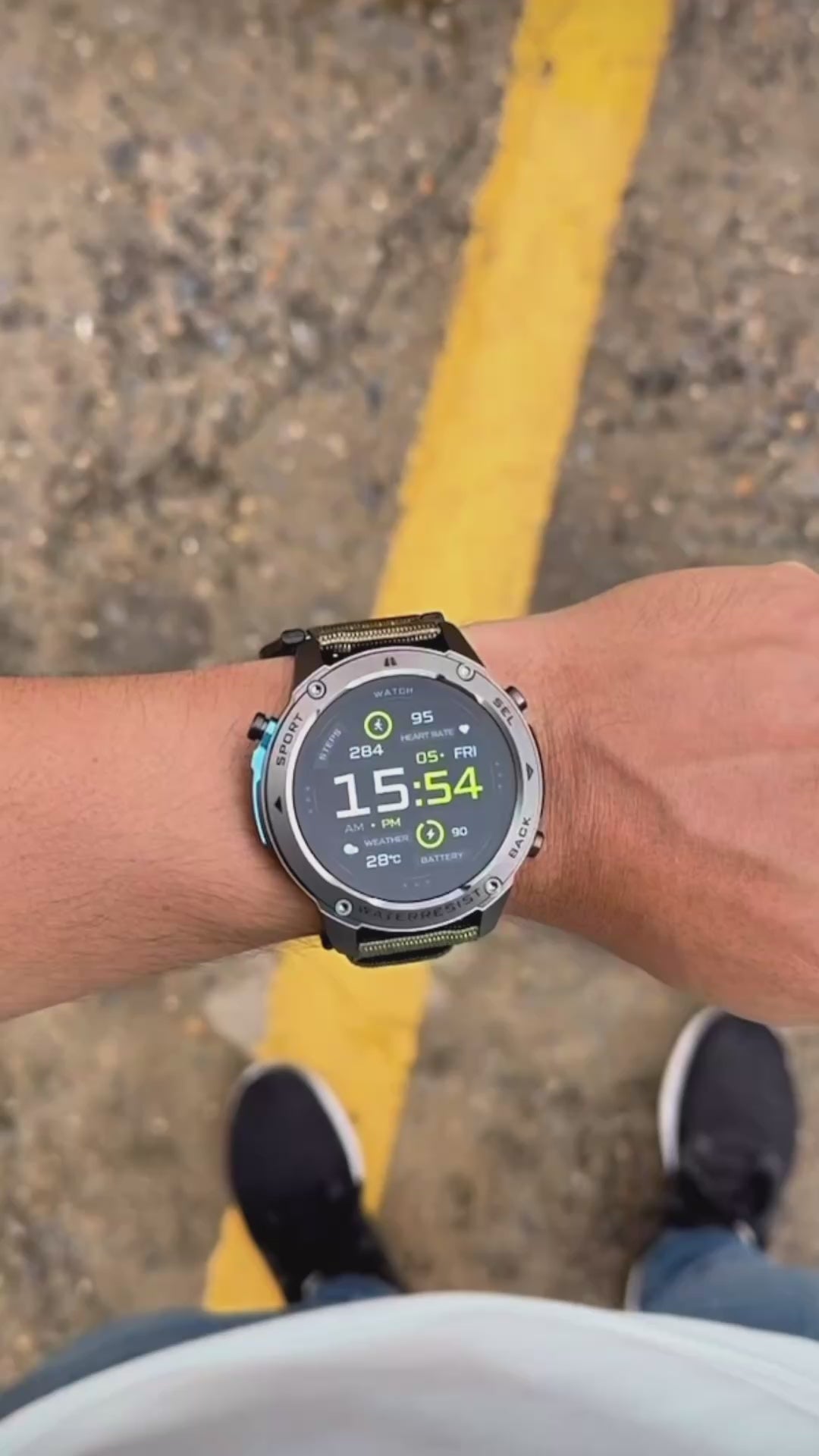GPS Fenix Strava Smartwatch