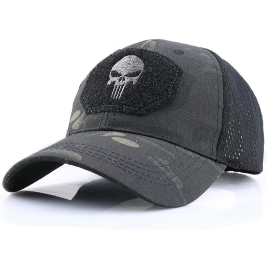 Punisher Tactical Cap – Αναπνεύσιμο Καπέλο Mesh One Size